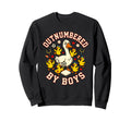 Outnumbered Ducklings Football Sweatshirt - Custom Art Print for Adults