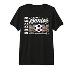 Soccer Senior Mom 2026 Last Half T-Shirt - Casual Everyday Wear for Adults
