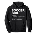 Soccer Definition Hoodie - Novelty Apparel for Adults