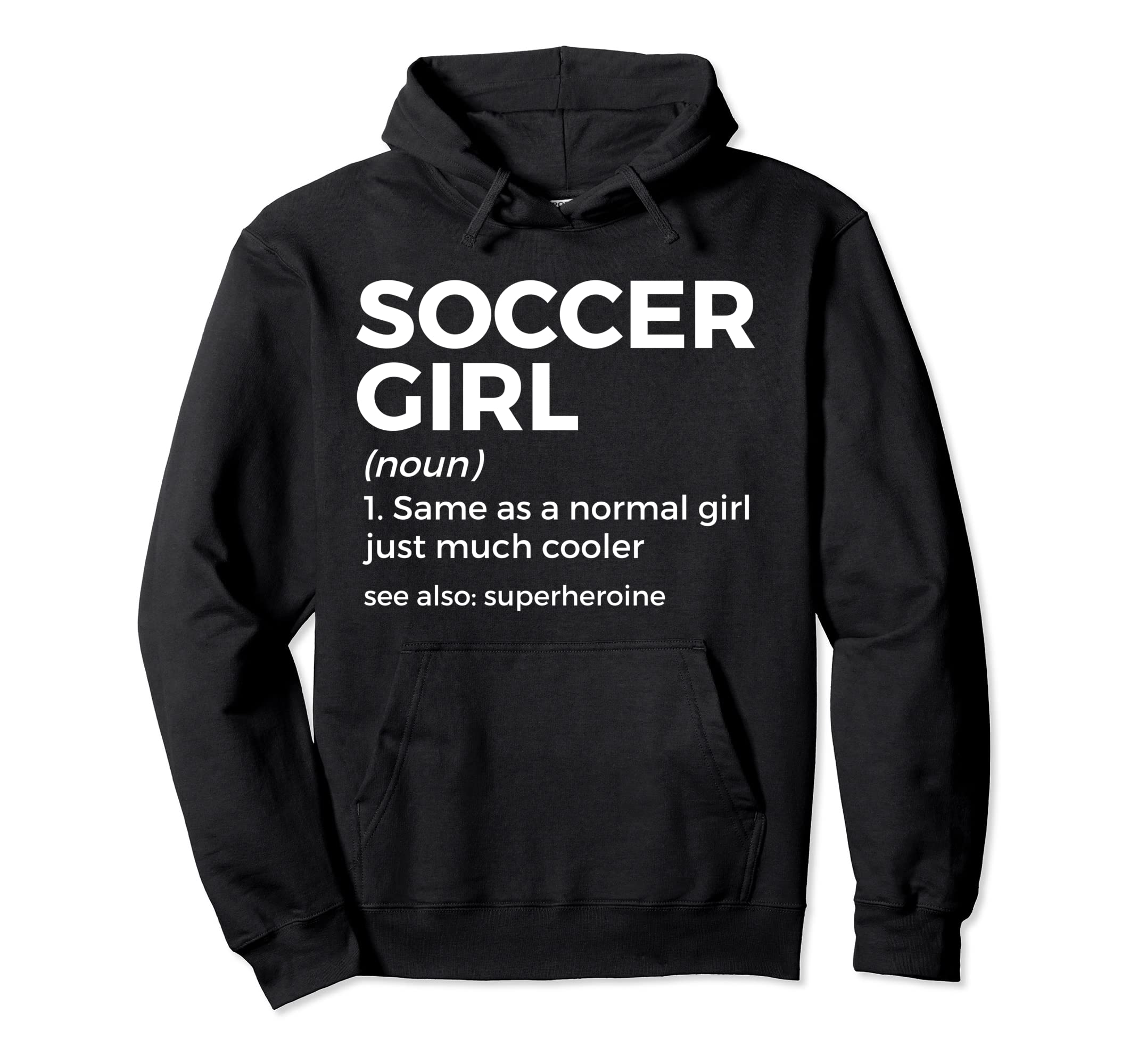 Soccer Definition Hoodie - Novelty Apparel for Adults
