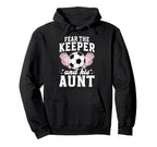 Funny Soccer Keeper Aunt Soccer Goalie Hoodie - Custom Art Print Men Women