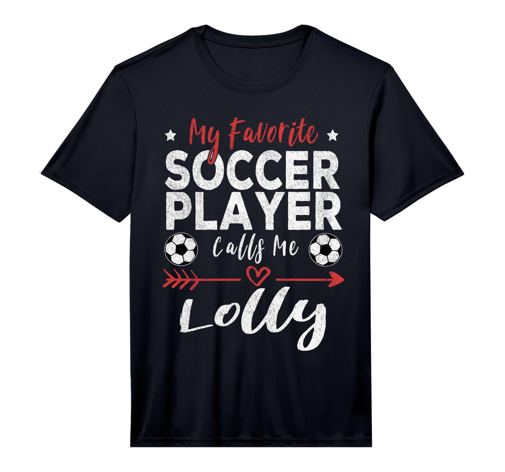 Mens My Favorite Soccer Player Calls T-Shirt - Novelty Apparel Men Women