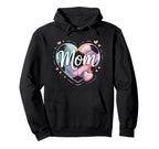 Game Day Team Sports Heart Mothers Day Hoodie - Unique Graphic Men Women