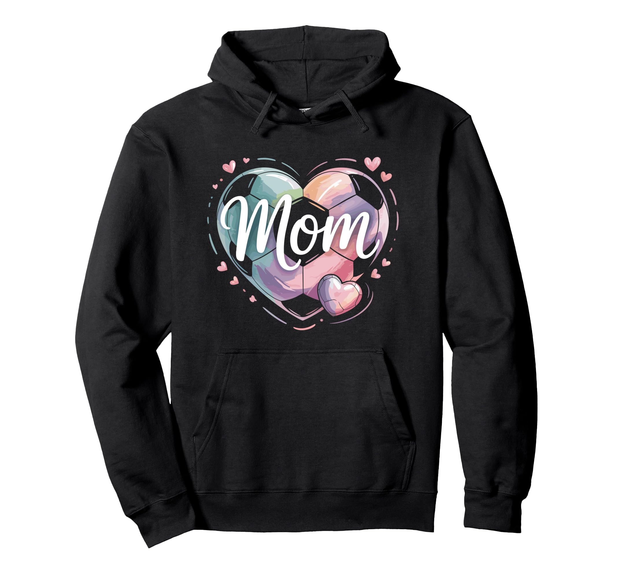 Game Day Team Sports Heart Mothers Day Hoodie - Unique Graphic Men Women