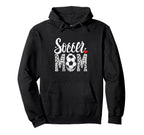 Soccer Mom Hoodie - Minimalist Print for Adults