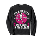 Im Beauty Streets Soccer Daughter Sweatshirt - Unique Graphic Men Women