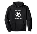 Soccer Birthday Birthday Mom Soccer Hoodie - Novelty Apparel for Adults