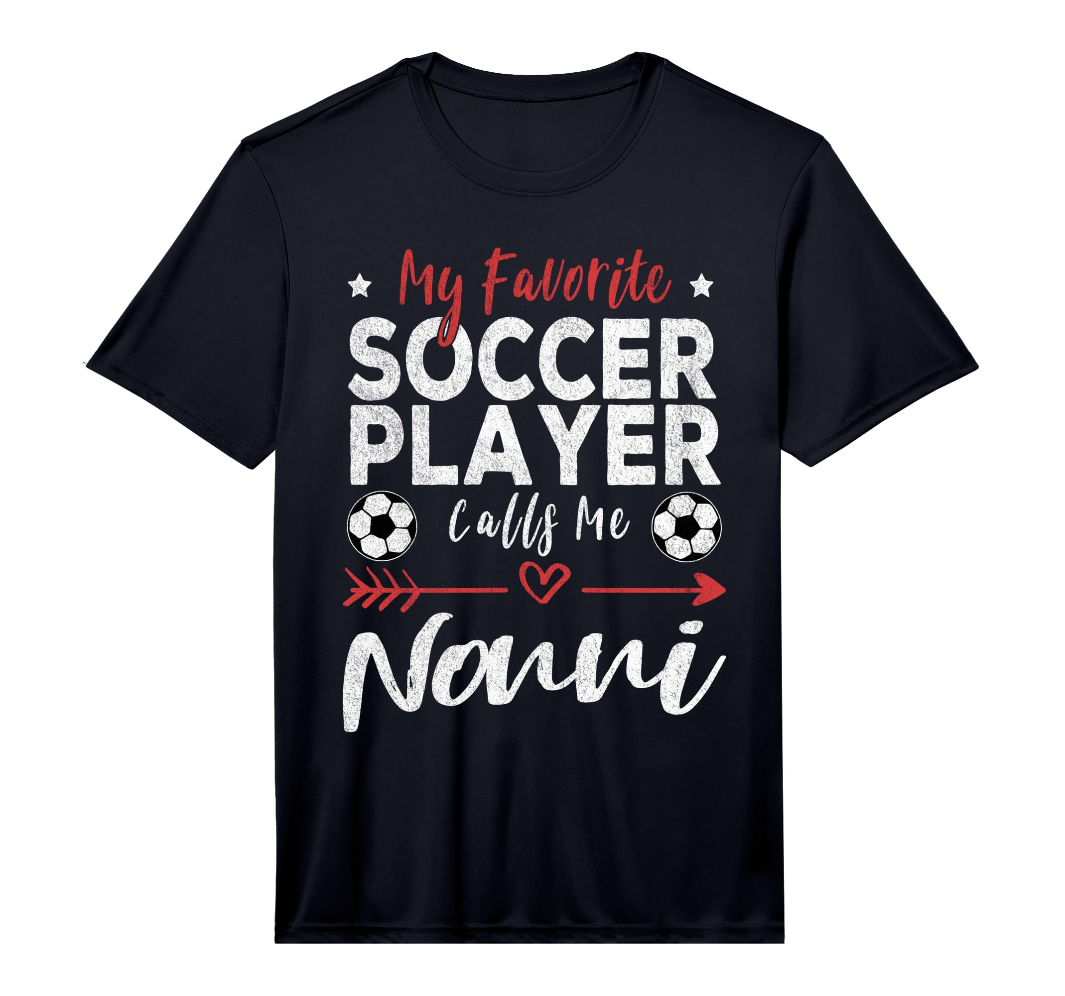 Mens My Favorite Soccer Player Calls T-Shirt - Novelty Apparel for Adults