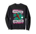 Foosball Kicker Table Soccer Sweatshirt - Casual Everyday Wear for Adults