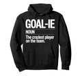 Lacrosse Goalie Lax Crazy Goalkeeper Hoodie - Custom Art Print Unisex
