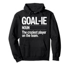 Lacrosse Goalie Lax Crazy Goalkeeper Hoodie - Custom Art Print Unisex