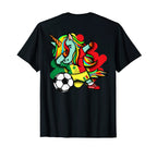 Dabbing Unicorn Senegal Soccer Fans T-Shirt - Graphic Print for Adults