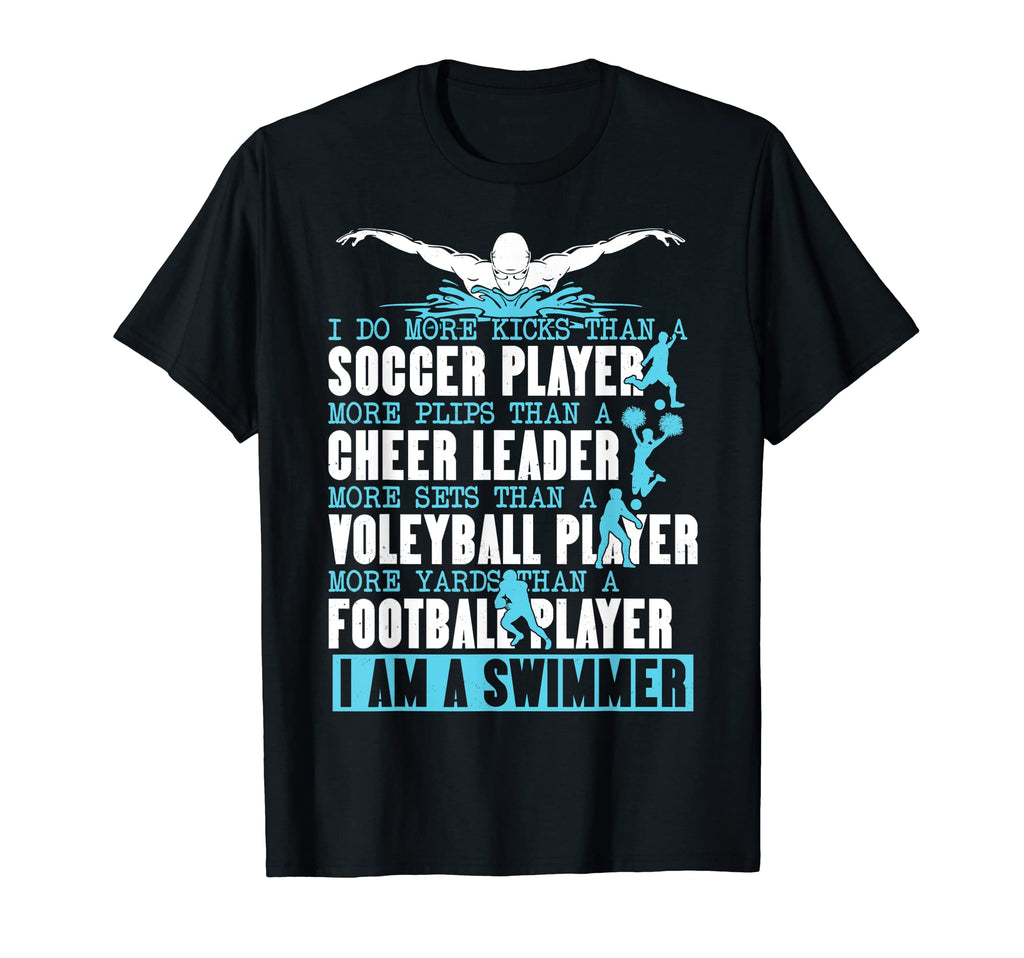 I Do More Kicks Than Soccer T-Shirt - Casual Everyday Wear Men Women