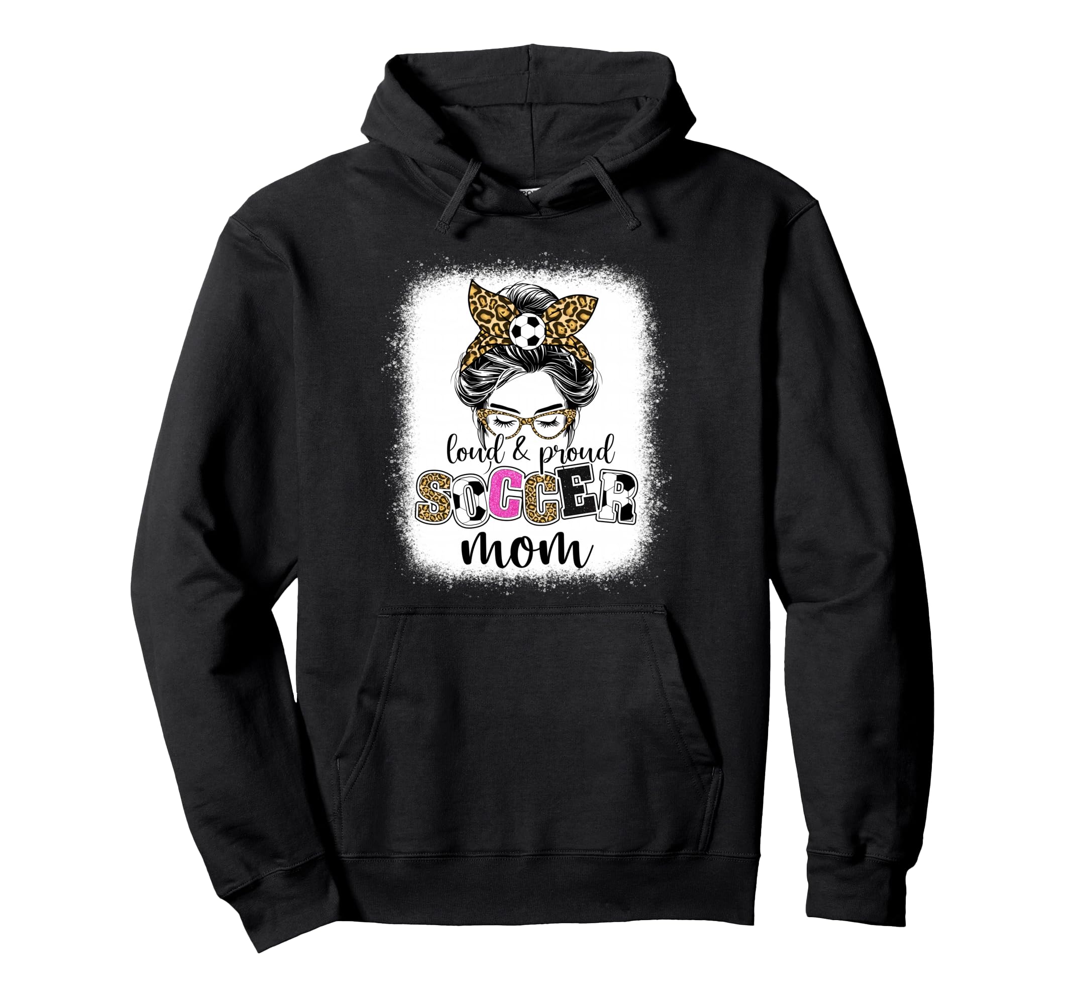 Soccer Mom Proud And Loud Soccer Mom Hoodie - Streetwear Style Unisex