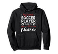 My Favorite Soccer Player Calls Me Nana Hoodie - Graphic Print for Adults