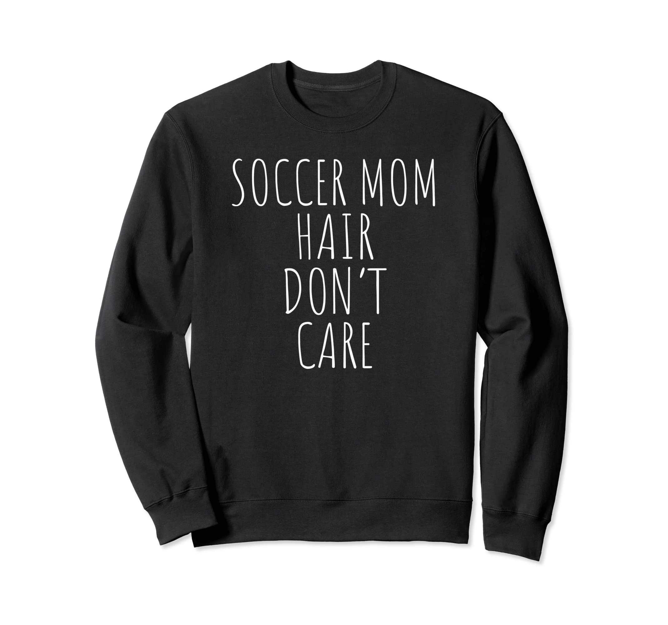 Womens Soccer Mom Funny Sweatshirt - Custom Art Print Men Women
