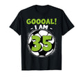 35 Year Old Birthday Soccer Themed 35Thb T-Shirt - Trendy Graphic Unisex