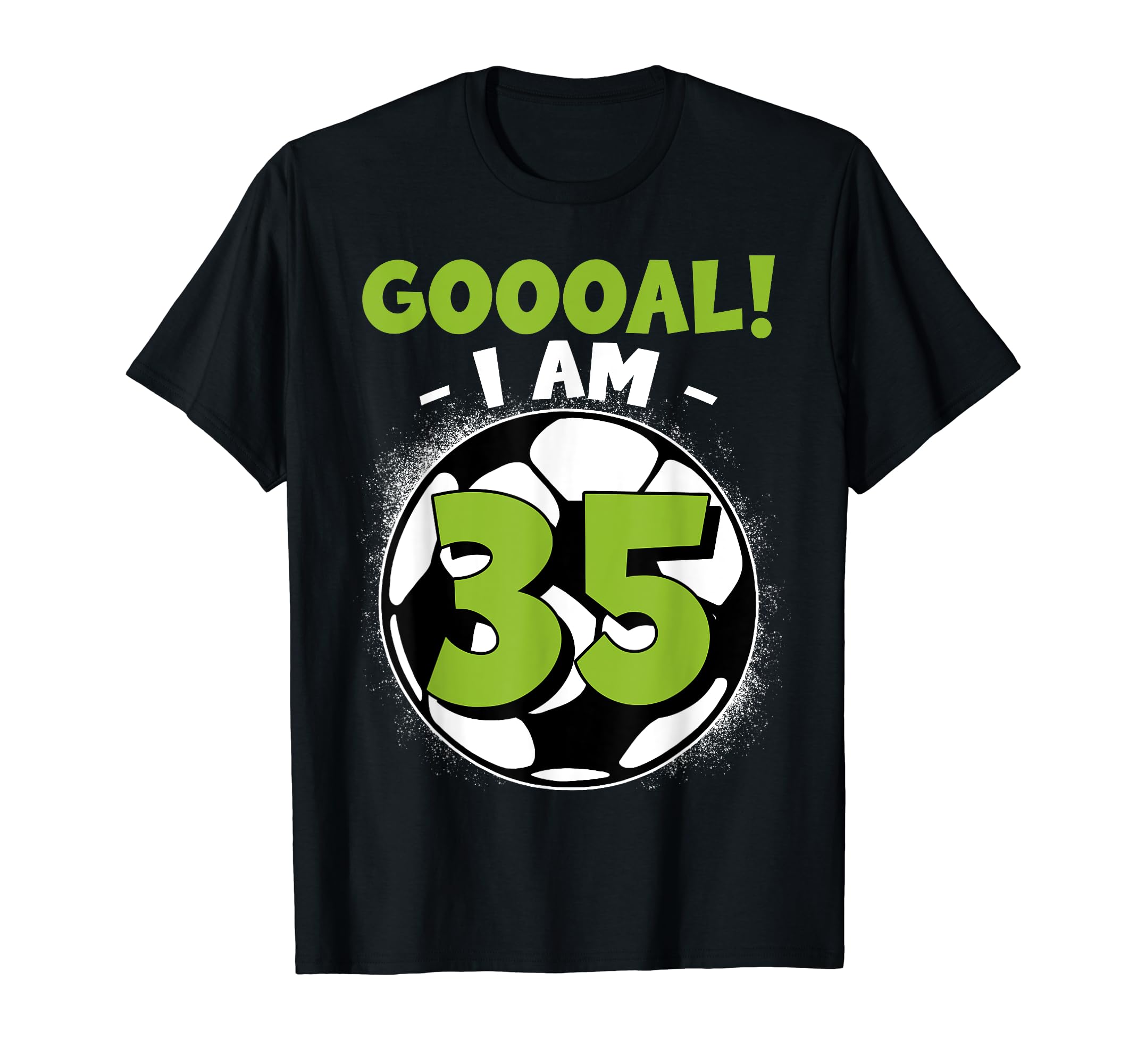 35 Year Old Birthday Soccer Themed 35Thb T-Shirt - Trendy Graphic Unisex