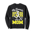Soccer Mama Favorite Soccer Player Sweatshirt - Custom Art Print Men Women