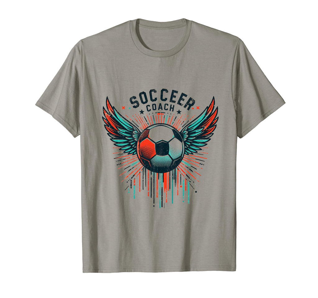 Soccer Coach Training Coaching Football T-Shirt - Custom Art Print Unisex