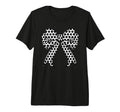 Soccer Ball Coquette Bow Soccer Mom T-Shirt - Custom Art Print for Adults