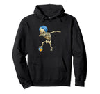 Dabbing Skeleton Water Polo Lover Hoodie - Casual Everyday Wear for Adults