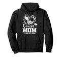 Senior Mom Class 2026 Soccer Hoodie - Aesthetic Graphic for Adults