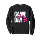 Soccer Game Day Soccer Player Soccer Sweatshirt - Trendy Graphic Men Women