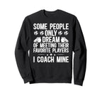 Soccer Coach Soccer Coaching Sweatshirt - Streetwear Style for Adults