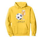 Trendy Apres Soccer Cocktail Hoodie - Novelty Apparel for Adults