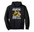 Ice Hockey Goalie Goaltender Keeper Hoodie - Custom Art Print Unisex