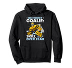 Ice Hockey Goalie Goaltender Keeper Hoodie - Custom Art Print Unisex
