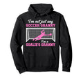 Im Soccer Goalie Granny Soccer Keeper Hoodie - Graphic Print Men Women