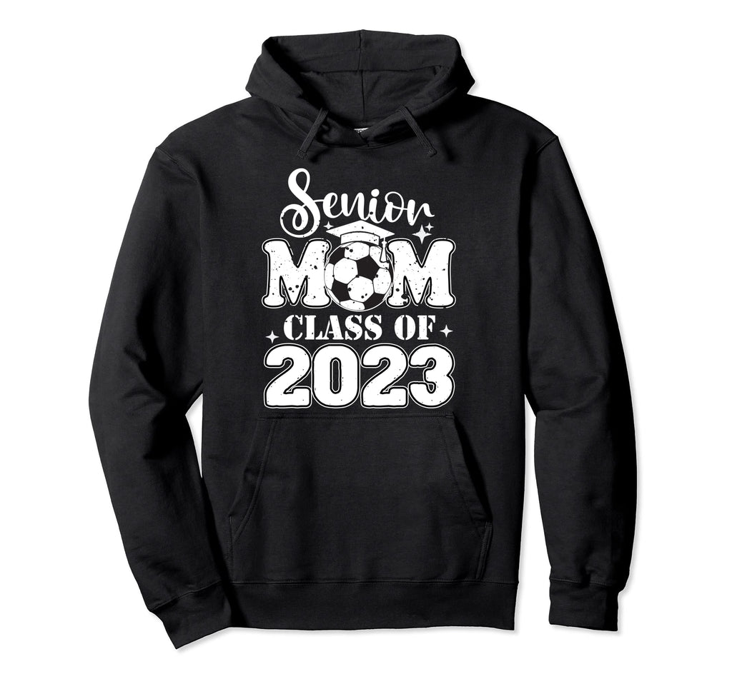 Senior Mom Class 2023 Soccer Hoodie - Minimalist Print Men Women