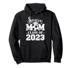 Senior Mom Class 2023 Soccer Hoodie - Minimalist Print Men Women