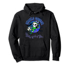 Ghouls Soccer Halloween Trick Or Treat Hoodie - Custom Art Print Unisex