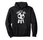 Thats My Soccer Number 16 Hoodie - Graphic Print Men Women