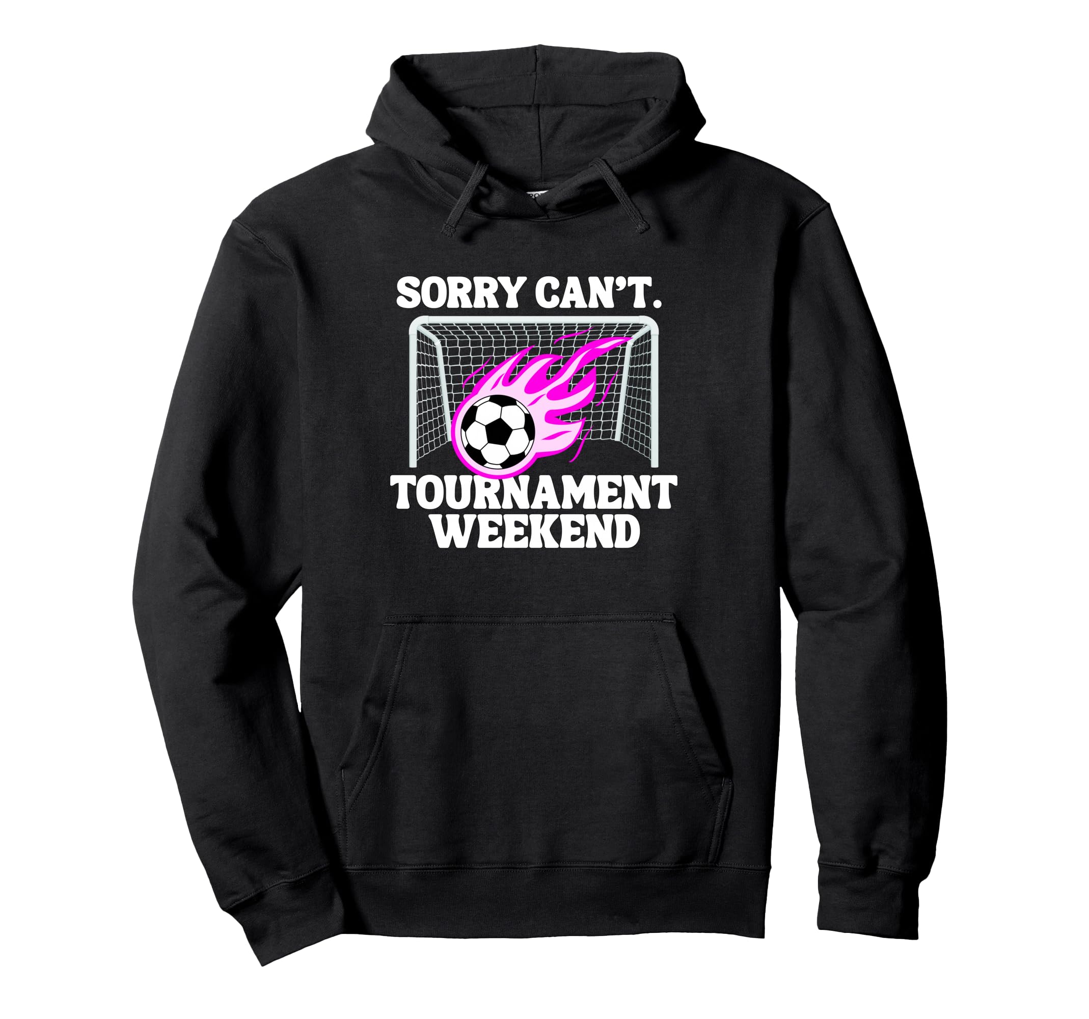 Sports Parent Sorry Cant Soccer Hoodie - Custom Art Print for Adults
