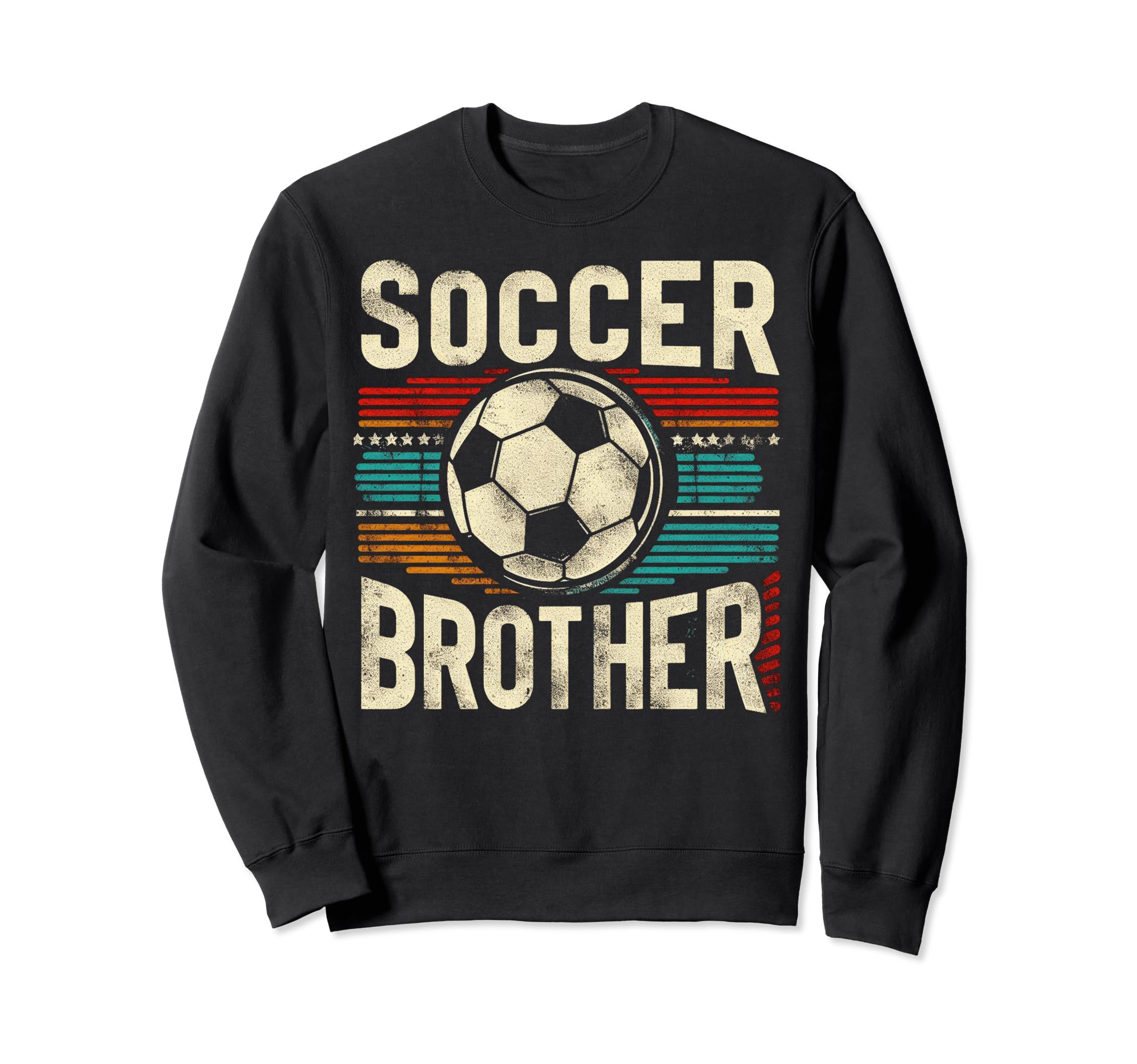 Soccer Brother Family Matching Team Sweatshirt - Fun Novelty Design Unisex