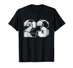Soccer Player 23Th Birthday Football T-Shirt - Fun Novelty Design Unisex