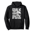 Lacrosse Goalie Lax Goalkeeper Hoodie - Graphic Print for Adults