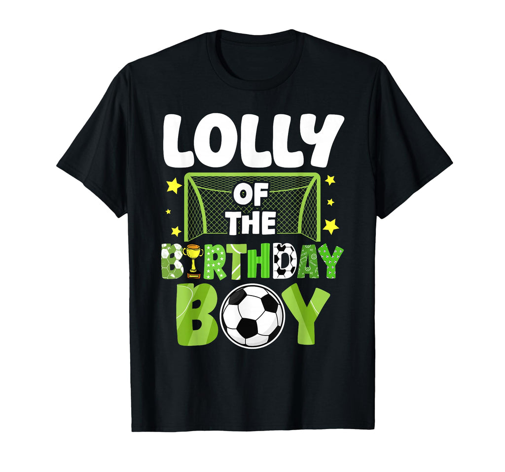 Soccer Lolly Birthday Party Family T-Shirt - Streetwear Style Unisex