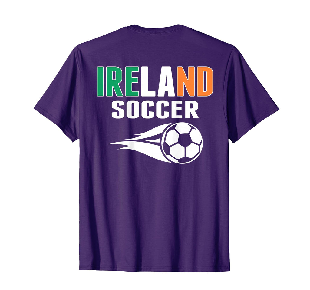 Proud Ireland Soccer Fans Jersey Support T-Shirt - Custom Art Print Unisex