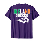 Proud Ireland Soccer Fans Jersey Support T-Shirt - Custom Art Print Unisex