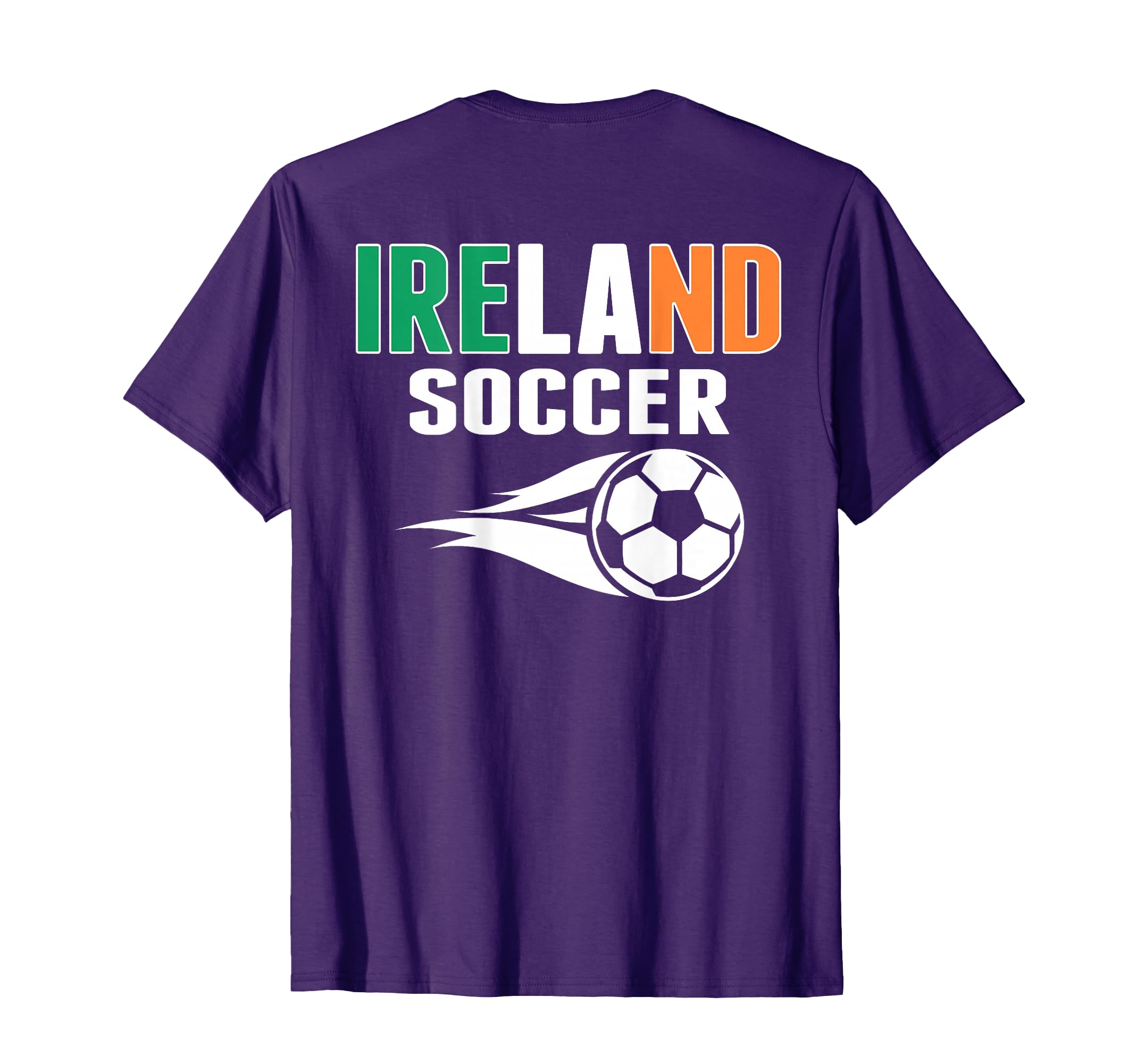 Proud Ireland Soccer Fans Jersey Support T-Shirt - Custom Art Print Unisex