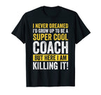 Funny Coach Appreciation Thank You T-Shirt - Aesthetic Graphic Unisex