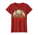 St Louis Baseball American Us Flag T-Shirt - Graphic Print Unisex