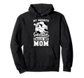 Proud Soccer Keeper Mom Soccer Goalie Hoodie - Minimalist Print for Adults