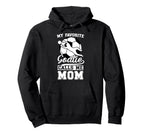 Proud Soccer Keeper Mom Soccer Goalie Hoodie - Minimalist Print for Adults