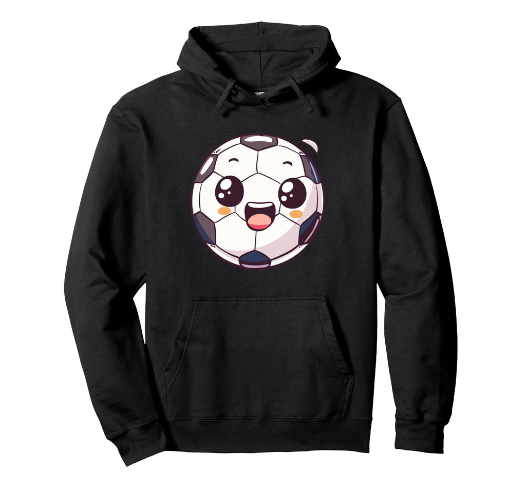 Soccer Ball Cartoon And Hoodie - Casual Everyday Wear for Adults